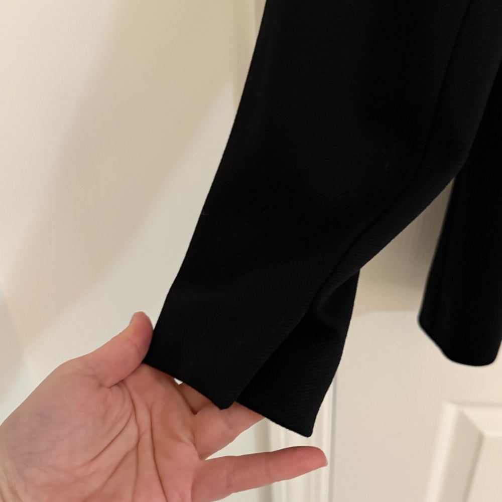 Jcrew Black Collarless Blazer - Picture 8 of 9